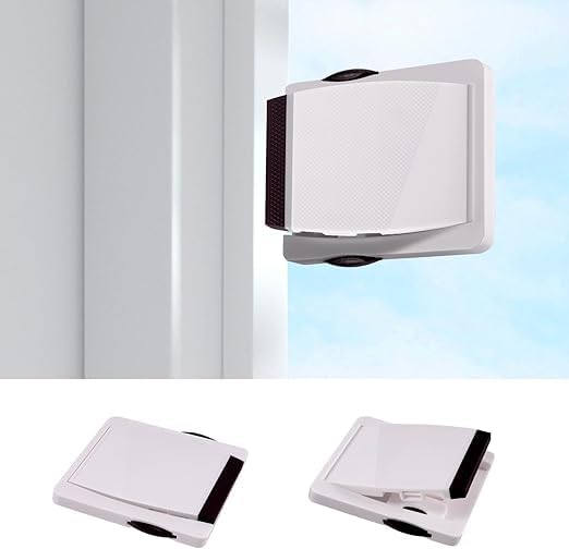 Plastic Child Safe Security Window Door Sash Lock Safety Lever Handle Sweep Latch