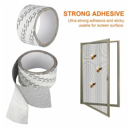 Strong Adhesive & Waterproof Window Mosquito net Covering Mesh Tape