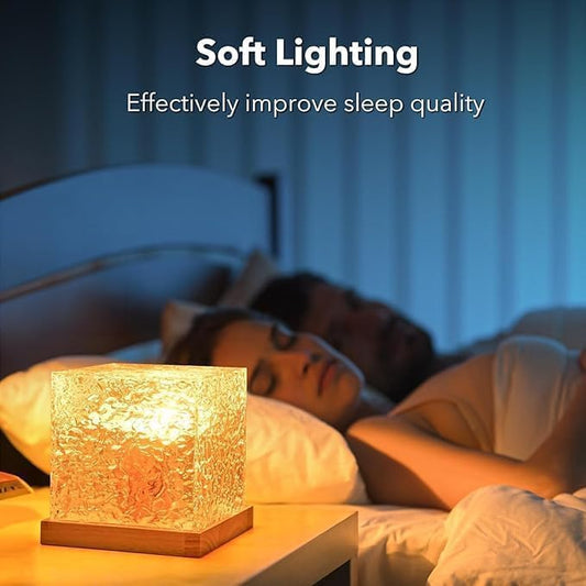 3D Ocean Wave Projector Lamp - Romantic LED Night Light Water Wave Effect