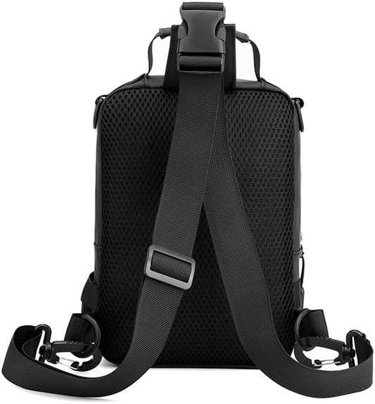 Waterproof Chest Sling Bag for Men Shoulder Gadget Organizer Crossbody Backpack
