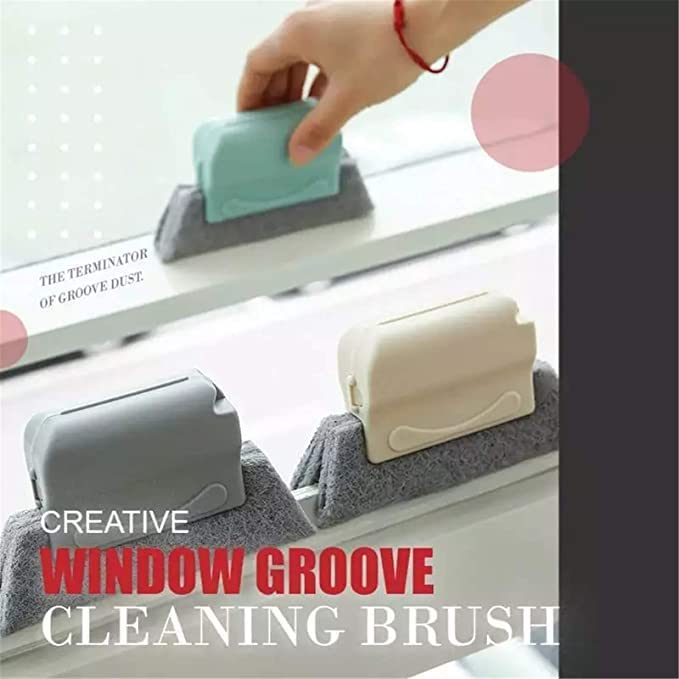 Window Door Track Cleaning Brush,Gap Groove Sliding Tools Dust Cleaner