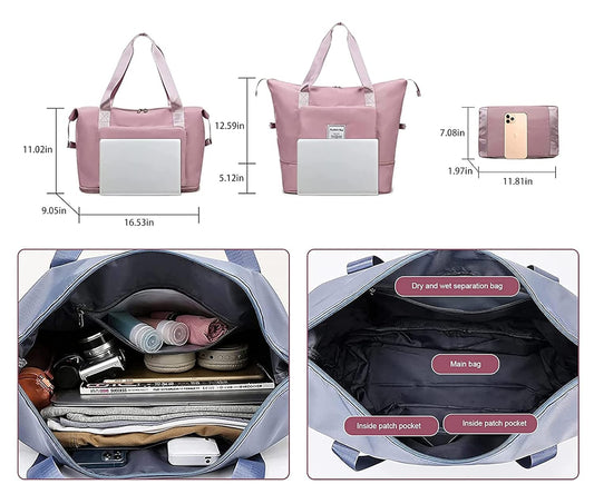 Travel Duffle Bags Women Multifunctional Travel Bags