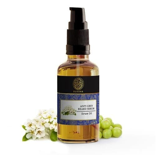 Natural Anti Grey Beard Serum Oil ( Pack Of 1 )