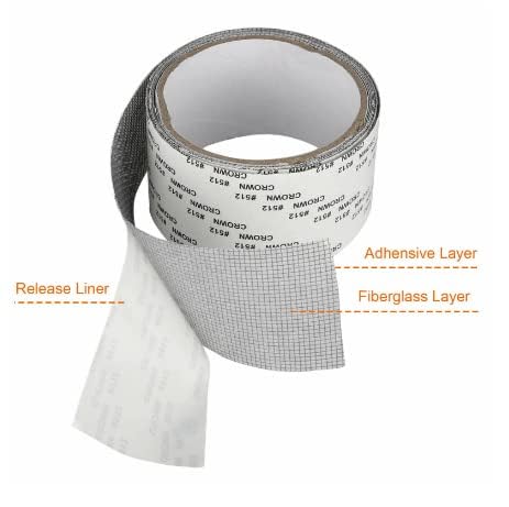 Strong Adhesive & Waterproof Window Mosquito net Covering Mesh Tape