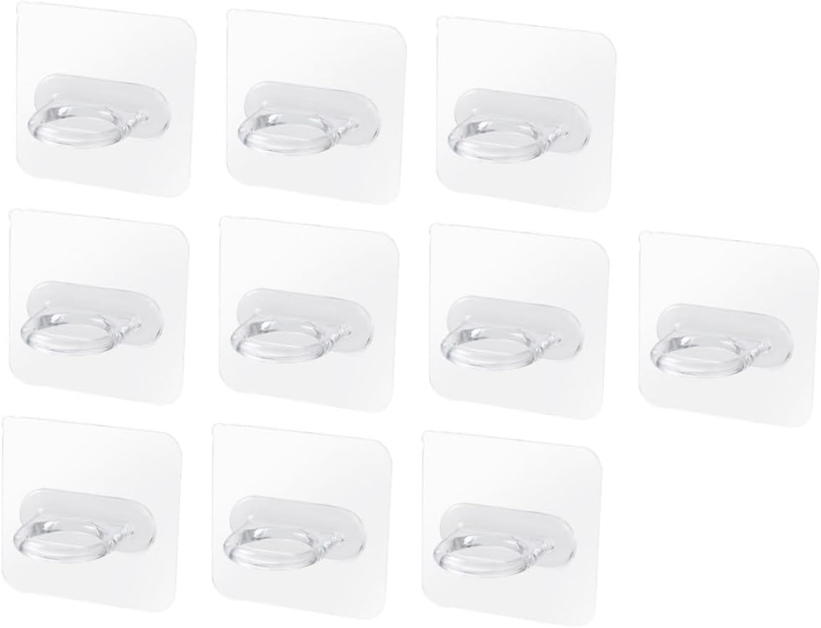 Multipurpose Self Adhesive Hook Holder (Pack of 10pc)