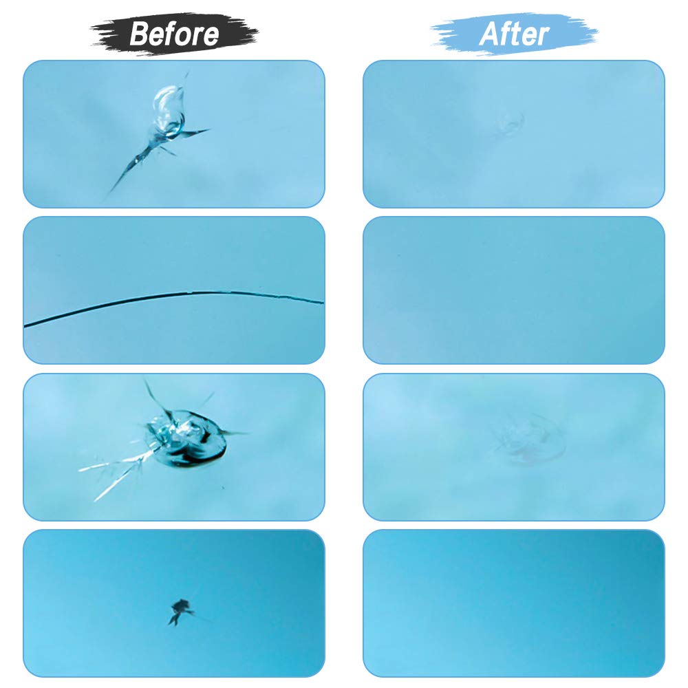 Car Windshield Crack Repair Resin Kit