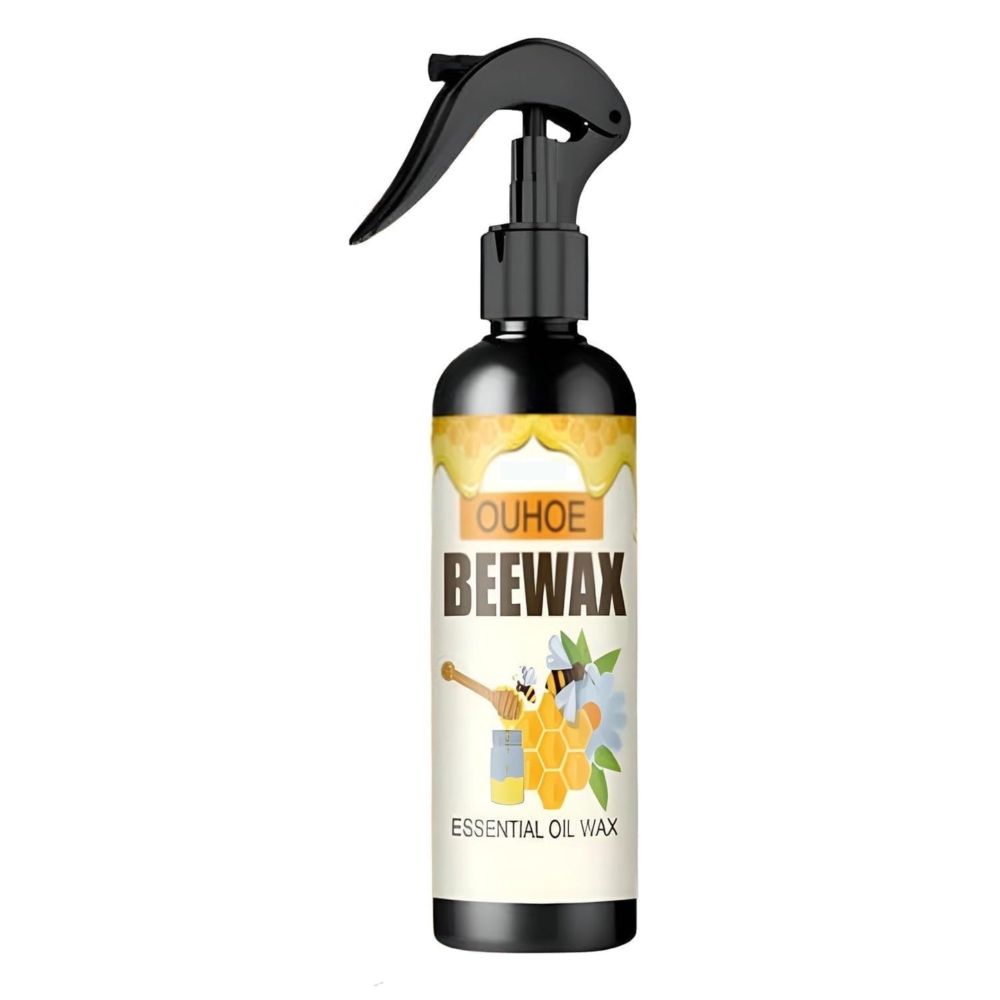 BeeWax Spray Brown Wooden Furniture Cleaner Floor Polishing Shiner