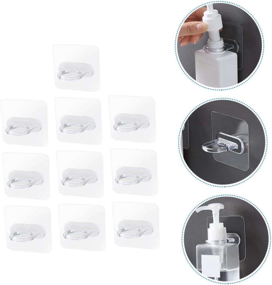 Multipurpose Self Adhesive Hook Holder (Pack of 10pc)
