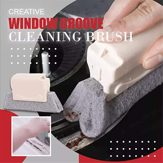 Window Door Track Cleaning Brush,Gap Groove Sliding Tools Dust Cleaner