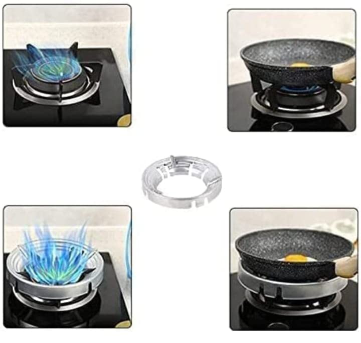 Metal Wok Rack Windproof Gas Stove Wok Ring Stove Trivets Cooktop Range Pan Holder