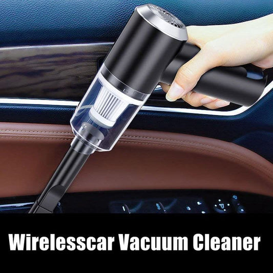 3 In 1 Mini Car Vacuum,Rechargeable Vacuum Multi-Functional Cleaning Tool || Wireless Car Vacuum || High PowerED Handheld Vacuum