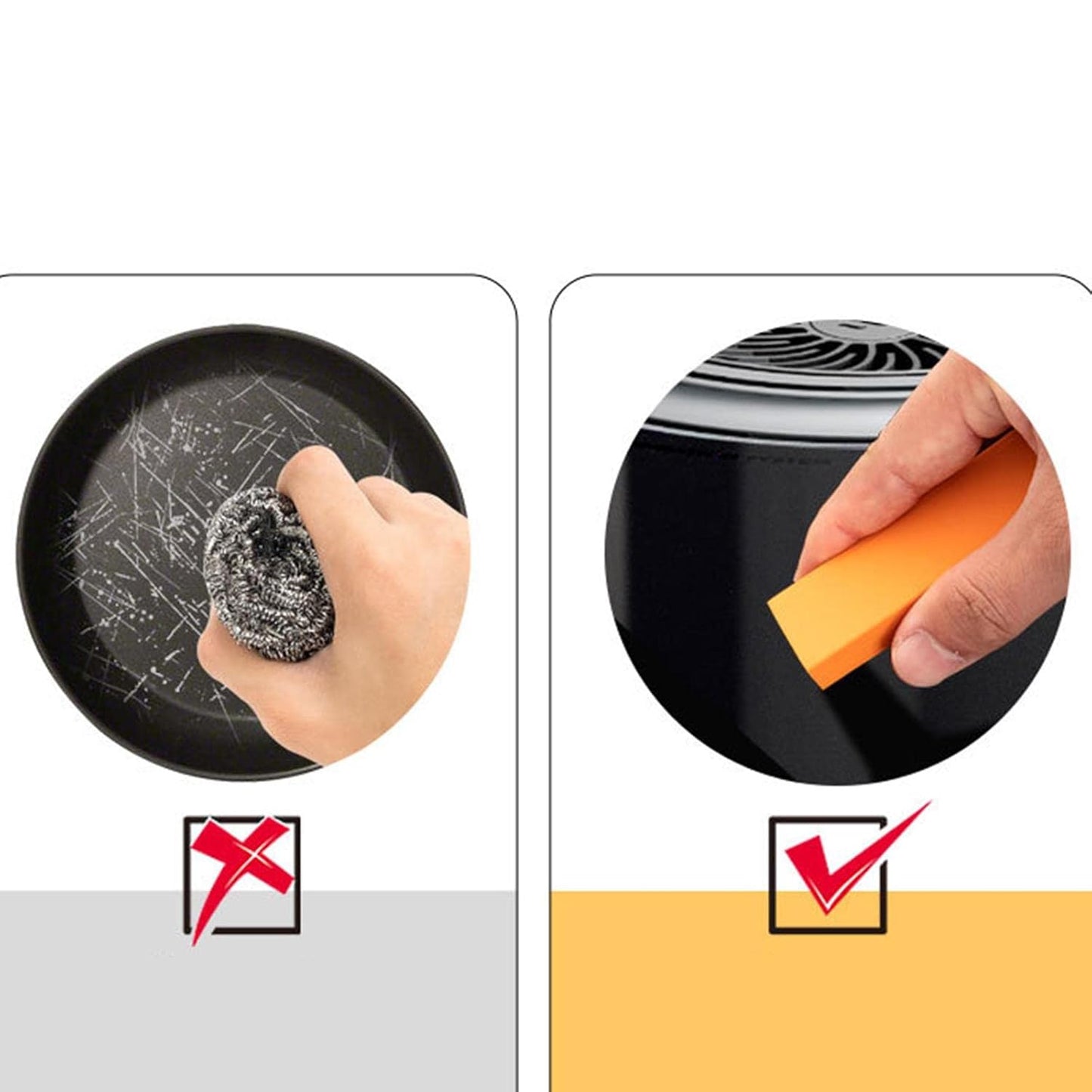 Stainless Steel Eraser, Limescale Rust Glass Cleaning Eraser ( Pack Of 1 )