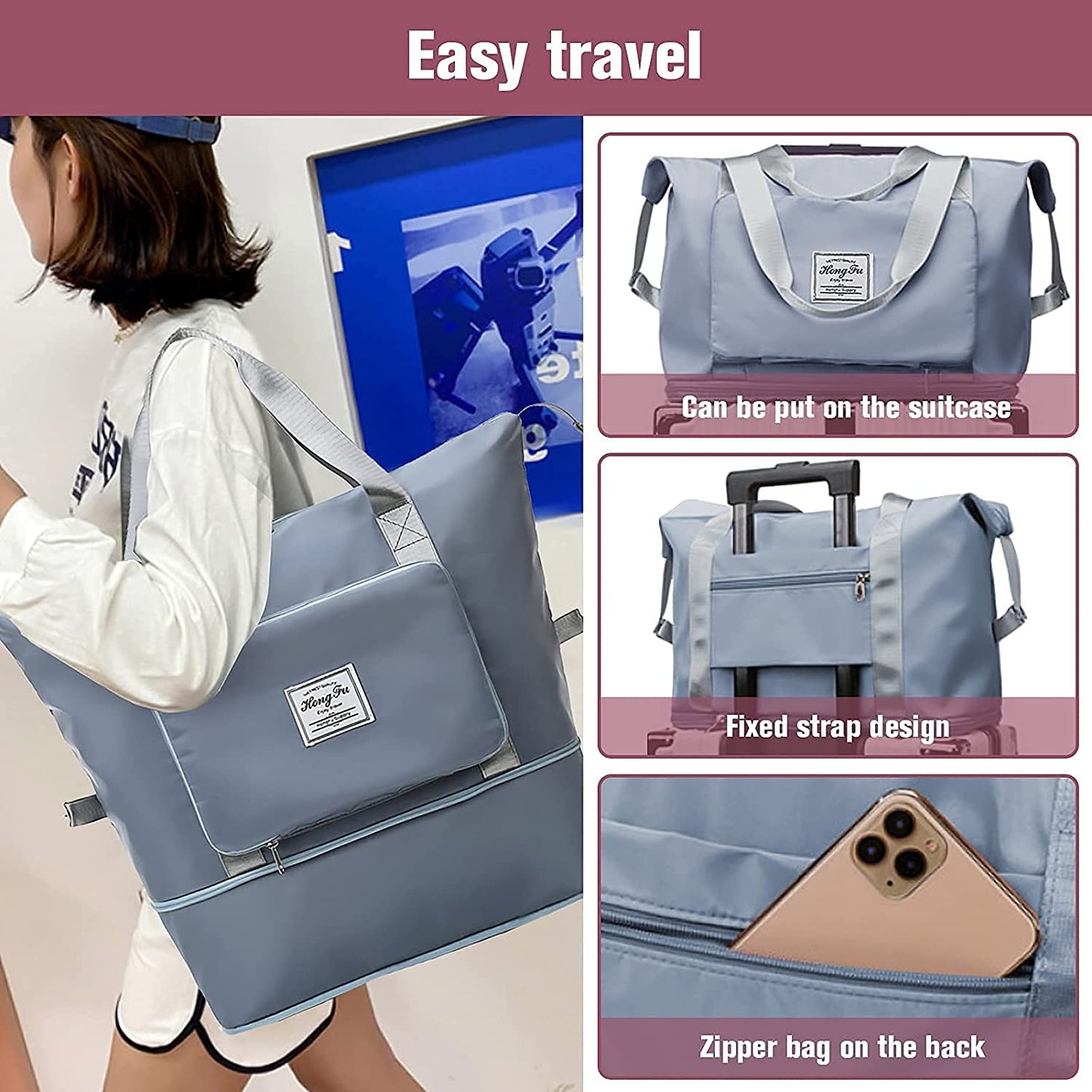 Travel Duffle Bags Women Multifunctional Travel Bags
