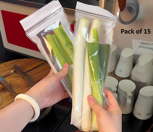 Multipurpose Zip Lock Bag (Pack of 15)